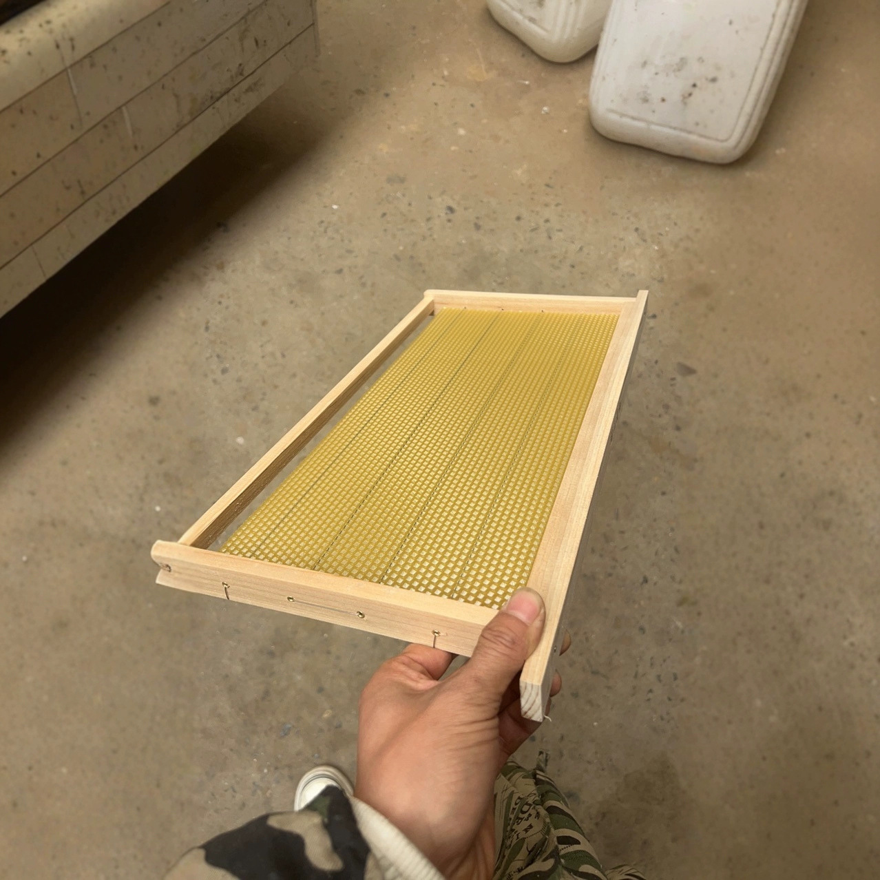 Beehive Frame Wax - Полный комплект улья на 8 рамок