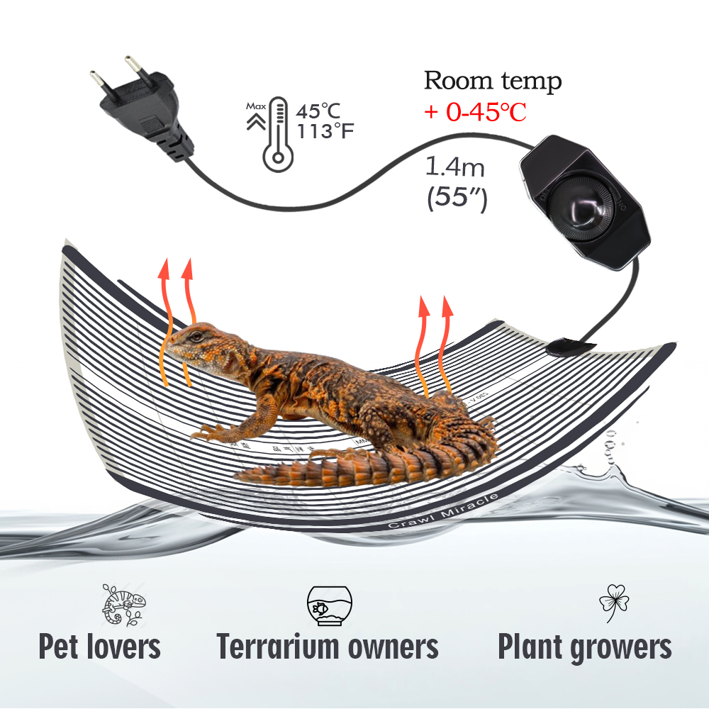 5 Вт, 15 Вт, 25 Вт, 35 Вт, гра – обзор и цена Seedling Heat Mat