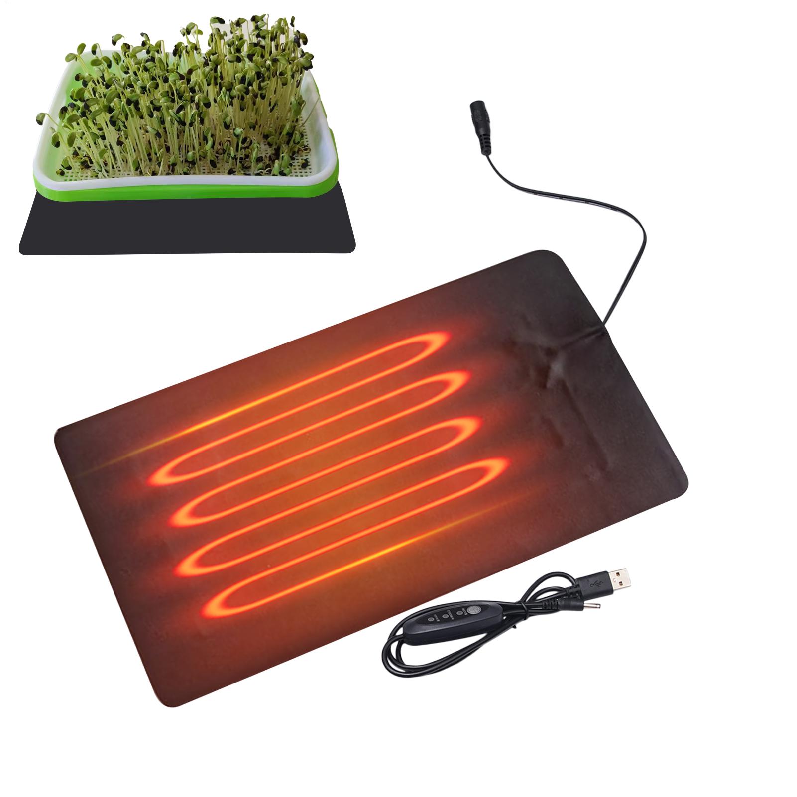 USB-нагревательные маты для ра – обзор и цена Seedling Heat Mat