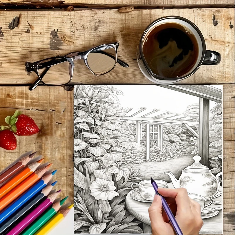 Книжка-раскраска «Чай в садах» – обзор и цена Farming And Agriculture